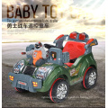 Hot fashion funny Electric Ride On Car plastic children electric car with simulation fighting sound toy car HT-99835